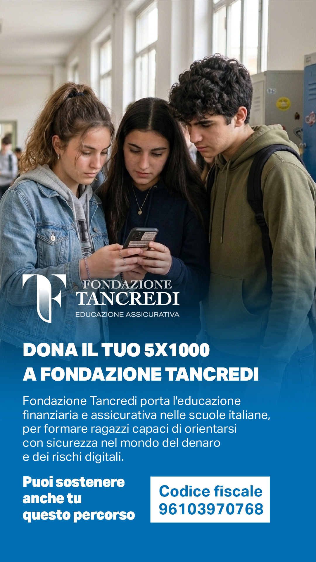 Campagna 5x1000 Fondazione Tancredi
